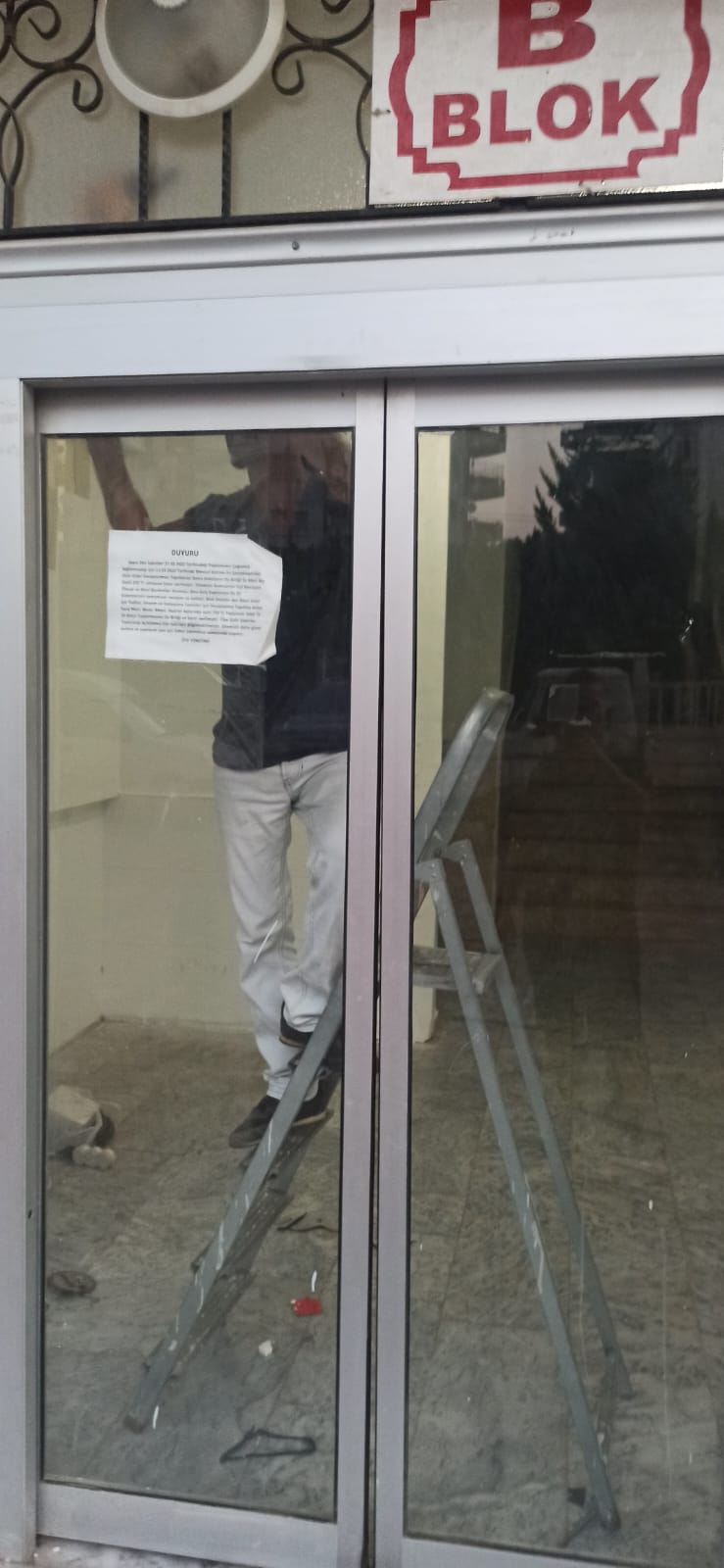 Bina Girişi Fotoselli Otomatik Kapı Sistemi - G&ouml;rsel 1