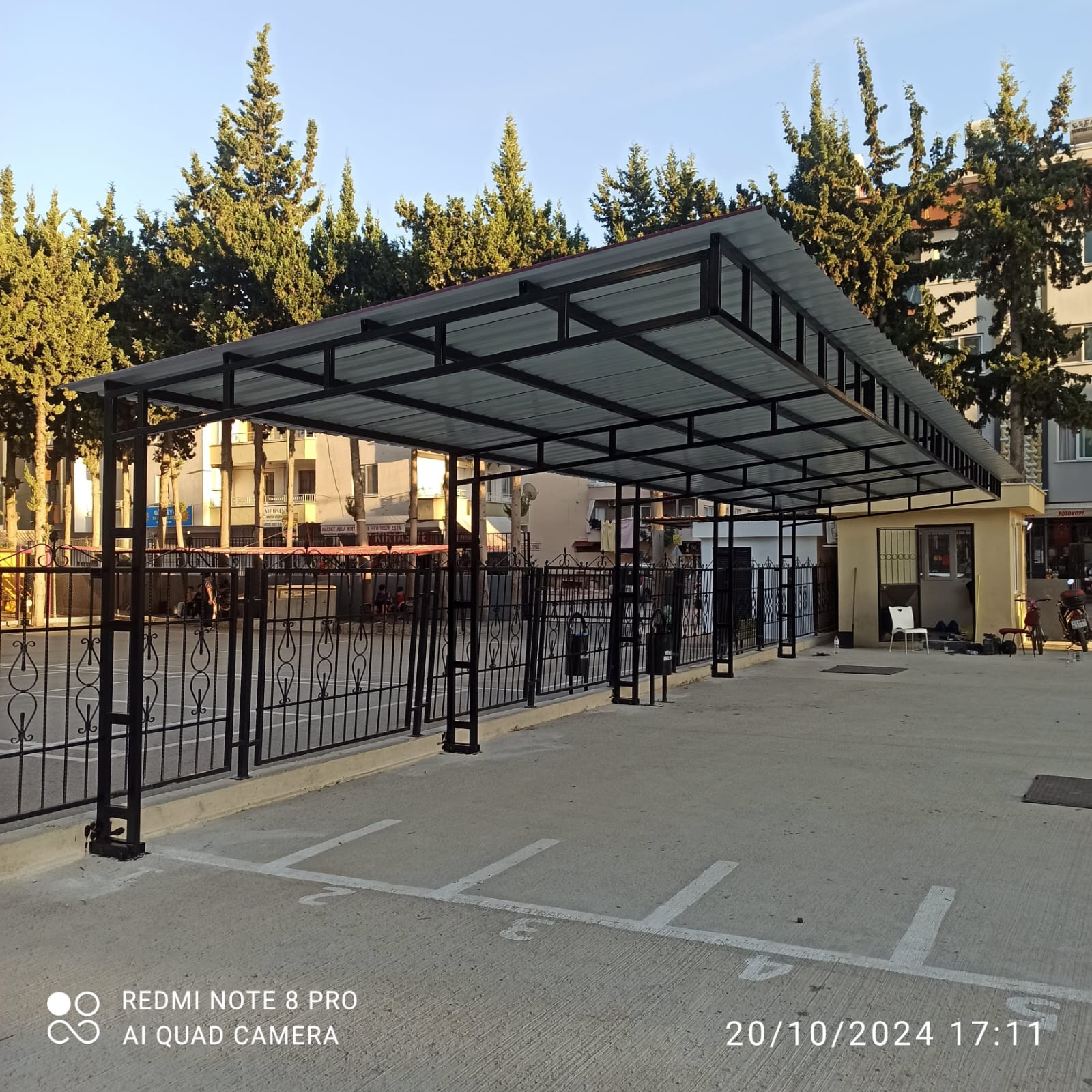 Okul ve Park &Ccedil;elik &Ccedil;atı Kapama Projesi - G&ouml;rsel 5