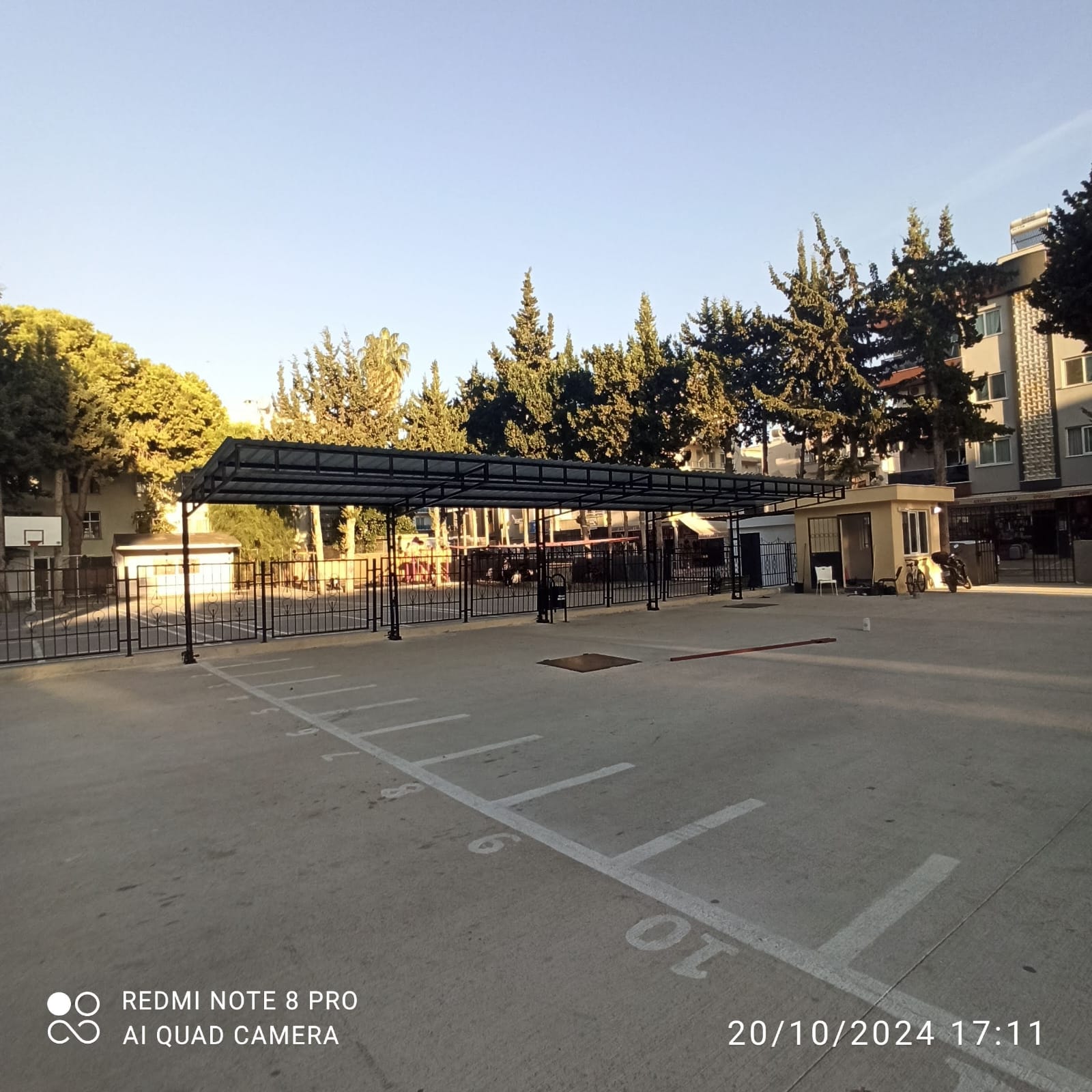 Okul ve Park &Ccedil;elik &Ccedil;atı Kapama Projesi - G&ouml;rsel 7